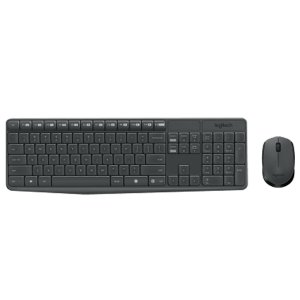 KIT MOUSE E TECLADO SEM FIO LOGITECH MK235