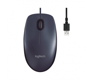 MOUSE  USB LOGITECH M90 PRETO