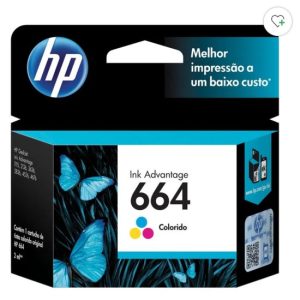CARTUCHO TINTA HP 664 COLORIDO ORIGINAL