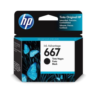 CARTUCHO TINTA HP 667 PRETO ORIGINAL