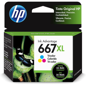 CARTUCHO TINTA HP 667XL COLORIDO ORIGINAL