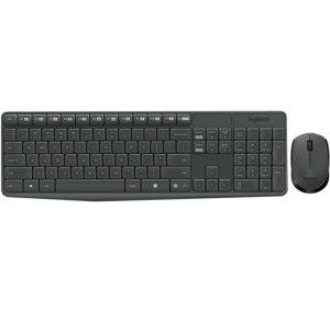 KIT MOUSE E TECLADO LOGITECH MK235 SEM FIO